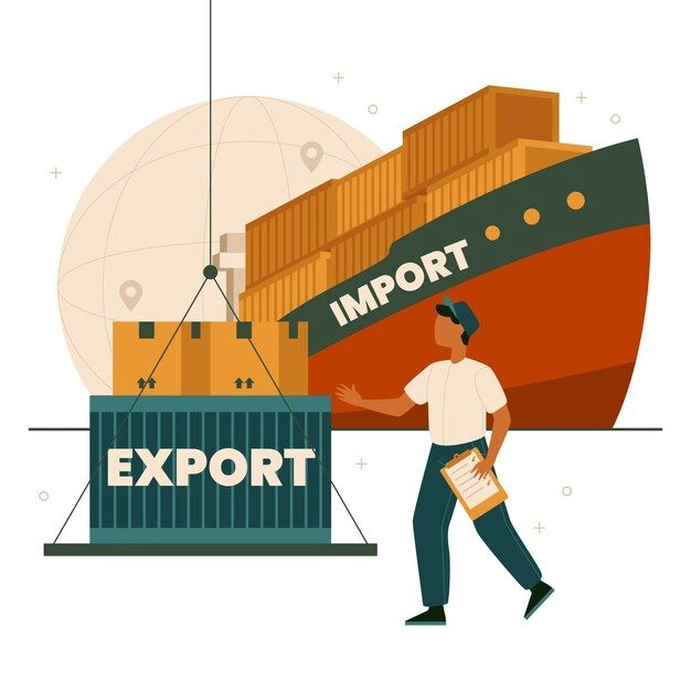 import and export text-image